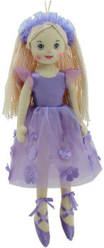 Sweety-Toys Stoffpuppe Ballerina Prinzessin lila 50 cm