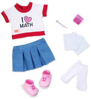 Our Generation Outfit Ich mag Mathe for 46 cm