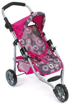 Bayer-Chic Jogging-Buggy LOLA Hot Pink Pearls