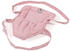 Puppen-Tragegurt Melange grau-rosa