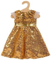 Heless 2330, Heless Puppenkleid "Goldstar", Gr. 35-45 cm gold