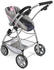 Puppenwagen 3 in 1 Kombi EMOTION ALL IN in Melange grau-navy