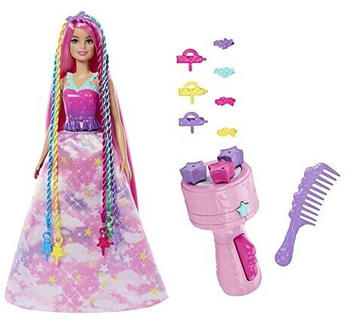 Barbie Dreamtopia Twist 'n Style Doll And Hairstyling Accessories Including Twisting Tool (HNJ06)
