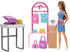 Barbie Make & Sell Boutique Playset With Brunette Doll, Foil Design Tools, Clothes & Accessories (HKT78)