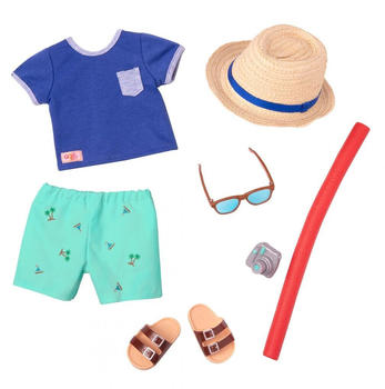 Our Generation Deluxe Outfit Beach Boy Junge for 46 cm
