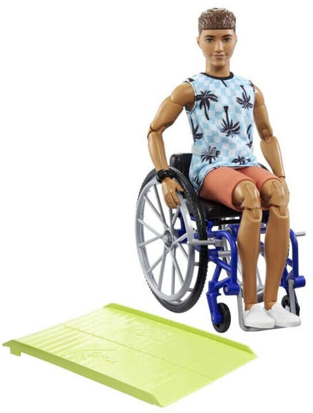 Barbie Ken mit Rollstuhl und Rampe (HJT59)