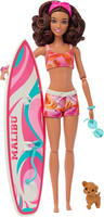 Barbie HPL69-UNIT, Barbie Surf + Accy Doll Rosa Kinder