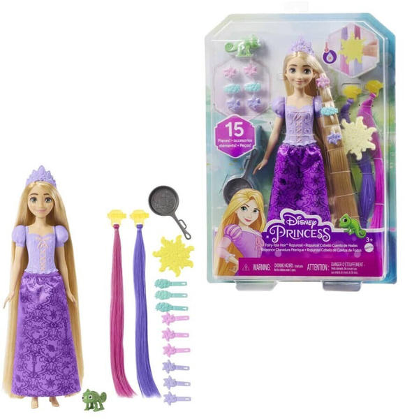 Mattel Disney Princess - Fairy-Tale Hair Rapunzel (HLW18)