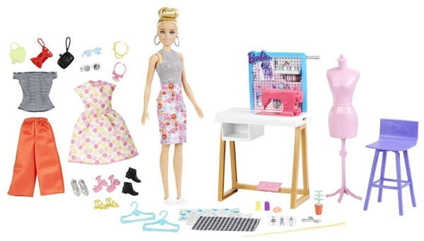 Barbie Fashion Designer Doll & Studio (HDY90)
