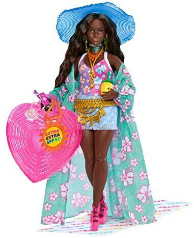 Barbie Extra Fly Playa Doll Multicolore (HPB14)