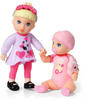 Zapf Creation BABY born Minis 2er-Puppen-Set, Hannah und Isabella