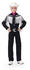 Barbie The Movie - Ken Doll Wearing Black And White Western Outfit (HRF30)