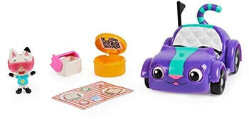 Spin Master Gabby's Dollhouse Carlita Toy Car With Panda Paws