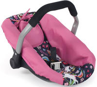 Bayer Chic 2000 708-43, Bayer Chic 2000 Puppen-Autositz Einhorn bunt