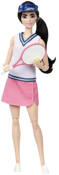 Barbie Made to Move Tennisspielerin mit Schläger und Ball (HKT73)