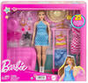 Mattel Barbie HPL78, Mattel Barbie Barbie Stylistin und Kleiderschrank (Puppe &...