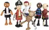 Legler Biegepuppen Piraten 6er Set