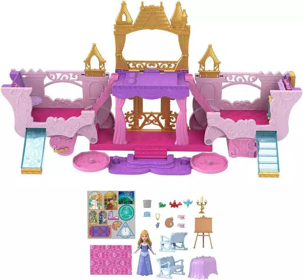 Mattel Disney Princess Carriage to Castle Playset (HWX17)