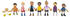Small Foot Design Biegepuppen-Familie mit Baby