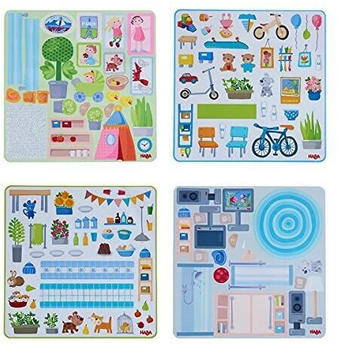 HABA Little Friends - Puppenhaus Klebe-Deko-Accessoires