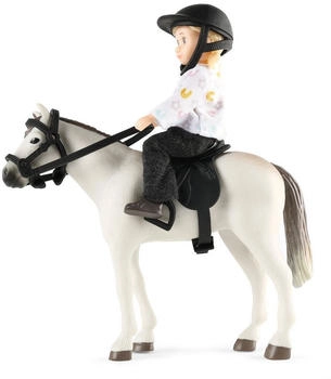 Lundby Puppenhauspuppe mit Pferd (60-8090-00)