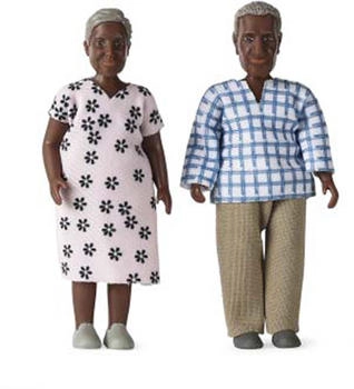 Lundby Puppenhauspuppen Großeltern Familie Billie (60-8085-00)