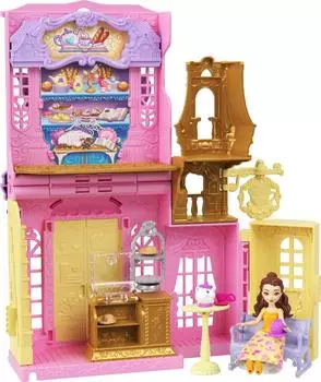 Mattel Disney Princess Shops Belle Tee-Shop Spielset (JLT63)
