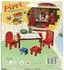 Pippi Küchenmöbel-Set mit Tisch, Stühlen und Hocker (44385000)