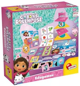 Lisciani Gabby's Puppenhaus Lernspiele-Kollektion (103348)