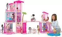 Barbie Puppenhaus "Barbie Traumvilla (2026)" mit Licht, Sound, 2 Pools, 2...