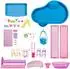 Barbie Dreamhouse™ Spielset mit 2 Pools, 2 Rutschen, Aufzug, 9 Spielbereichen (JKG84)