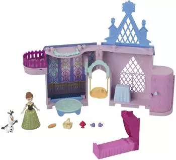 Mattel Frozen Storytime Stackers Annas Schloss Arendelle Puppenhaus (JDP65)