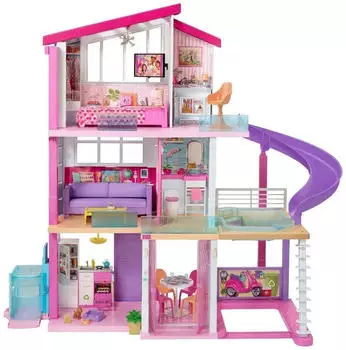 Barbie Puppenhaus Kunststoff 120 x 90 x 21,6 cm Rosa