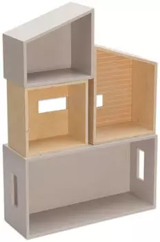 Betzold Modulares Puppenhaus 4-teilig