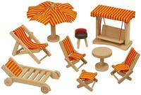 GOKI 51913, goki 51913 Puppengartenm&ouml;bel Schaukel