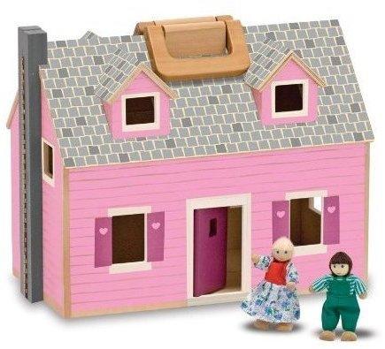 Melissa & Doug Fold & Go Mini Puppenhaus