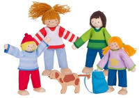 Gollnest & Kiesel Biegepuppen Camping-Familie