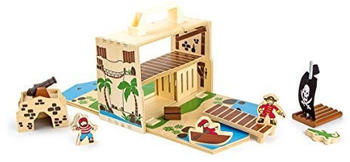Small Foot Design Pirateninsel Spielhaus im Koffer