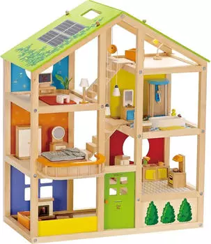HaPe Vier-Jahreszeiten-Haus m&ouml;bliert