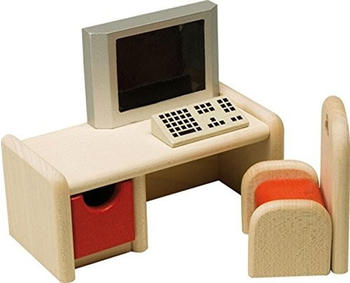 Rülke Schreibtisch mit Stuhl + Computer 1:12 fü Puppenhaus