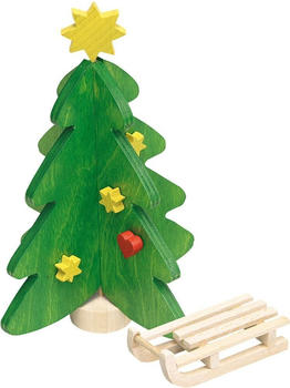 Rülke Zubehör Weihnachtsbaum und Schlitten