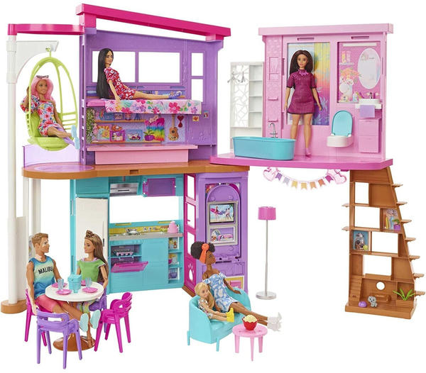 Mattel Malibu Ferienhaus (HCD50))