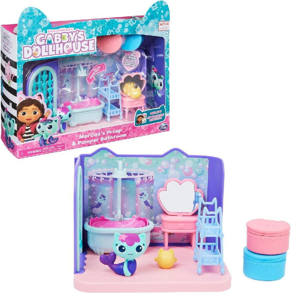 Spin Master Gabby's Dollhouse MerCat's Primp & Pamper Bathroom Erfahrungen auf Testbericht.de