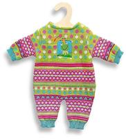 Heless 1666, Heless Puppen-Strickstrampler Froschi, klein, Gr. 28-35 cm