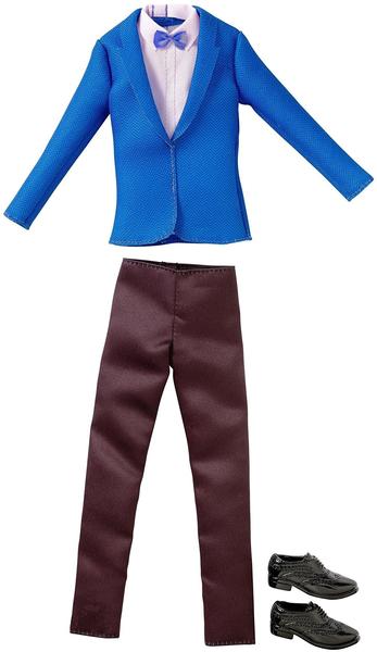 Mattel Barbie - Mode für Ken Puppe Kleidung - Set Gala Anzug blau schwarz
