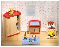 GOKI 51905, goki 51905 Puppenm&ouml;bel Kinderzimmer Schrank