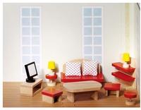 GOKI 51716, goki 51716 Puppenm&ouml;bel Wohnzimmer, goki basic