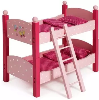 Bayer-Chic Puppenetagenbett Papilio pink