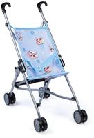 Bayer Design 30134AA, Bayer Design Puppenbuggy, Motiv K&uuml;he blau
