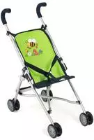 Bayer Chic 2000 601-16, Bayer Chic 2000 Mini-Buggy ROMA f&uuml;r Puppen Bumblebee gr&uuml;n